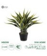 GloboStar® Artificial Garden SISAL AGAVE 20081 Τεχνητό Διακοσμητικό Φυτό Αγαύη Υ60cm